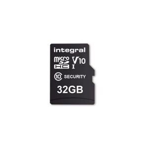 Integral Carte micro SD Security 32Go 4K V30 UHS-1 U3