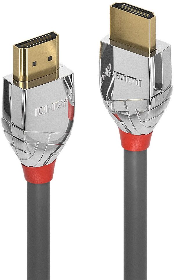 Lindy 37872 câble HDMI 2 m HDMI Type A (Standard) Gris, Argent