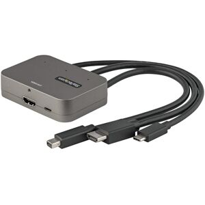 StarTech.com Adaptateur MultiPorts 3-en-1 vers HDMI - Convertisseur USB-C 4K