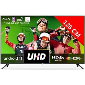 CHIQ TV LED 4K 126 cm U50GLX Android Smart TV, UHD, 4K