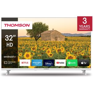 Thomson TV LED 80 cm 32HA2S13W Android HD blanc - Publicité