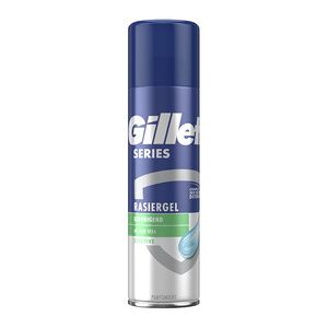 Gillette Gel à raser Series Sensitive, 200 ml - Lot de 4