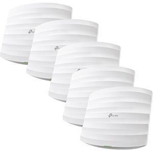 TP-Link Omada EAP245(5-PACK) point d'accès réseaux locaux sans fil 1750 Mbit/s Blanc Connexion Ethernet, supportant l'alimentation via ce port (PoE)