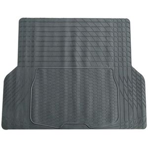 Unitec Tapis de coffre pour voiture, noir, decoupable