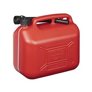 Iwh Jerrican, plastique, 5 litres, rouge - Lot de 2