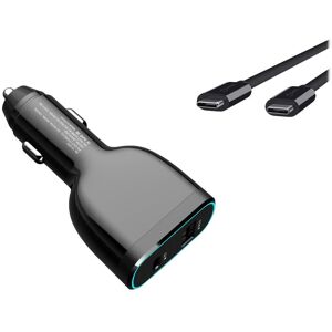 DLH CHARGEUR VOITURE ALLUME CIGARE USB-C 60W POUR ORDINATEUR PORTABLE