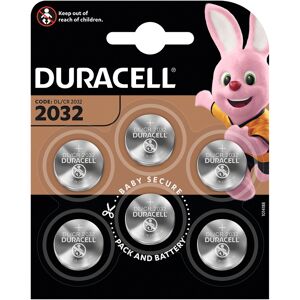 Duracell Blister de 6 piles lithium Duracell 2032 Magenta