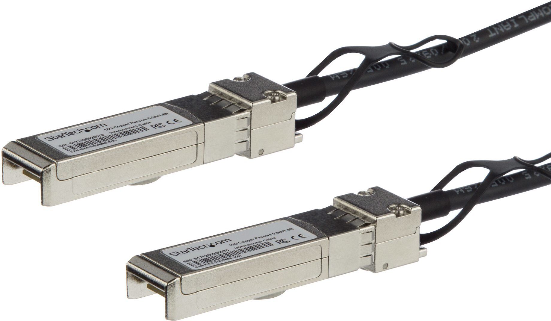 StarTech.com Câble SFP+ à connexion directe conforme aux normes MSA - Cordon DAC Twinax de 1 m