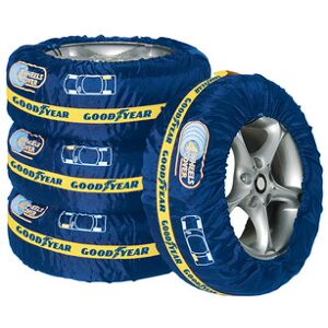 Goodyear Set de housses de protection pour pneus, 4 pieces