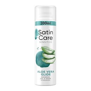 Gillette for Women Gel de rasage Satin Care Aloe Vera, 75 ml - Lot de 5