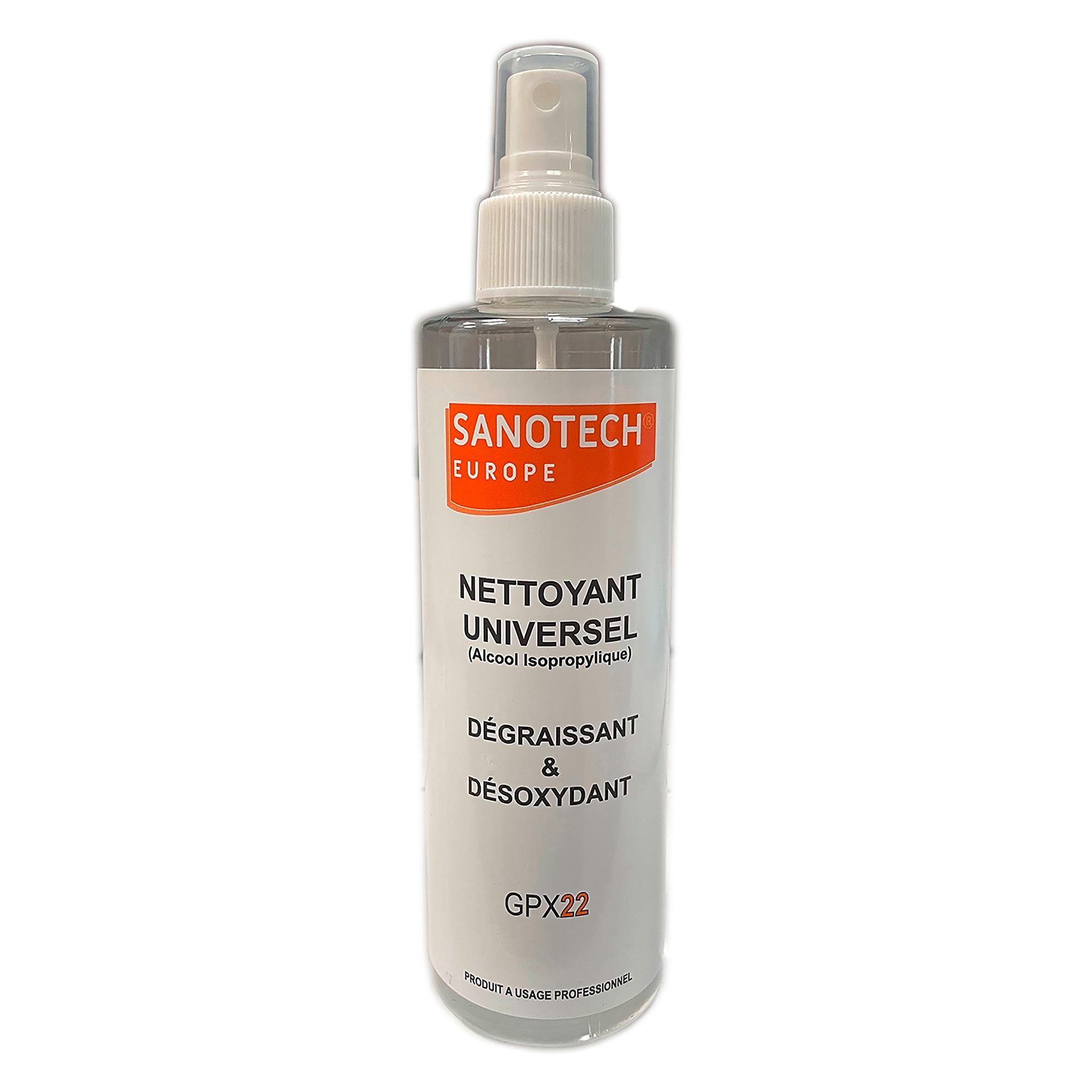 Sanotech Spray nettoyant à base d'alcool isopropylique 250ml