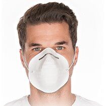 Franz mensch Masque de protection respiratoire industriel, PP - Lot de 100