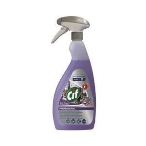 Cif Nettoyant désinfectant 2in1 Professional, 750 ml - Lot de 2