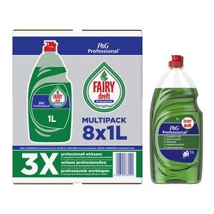 Fairy P&G Professional dreft Liquide vaiselle Multipack, 1 L