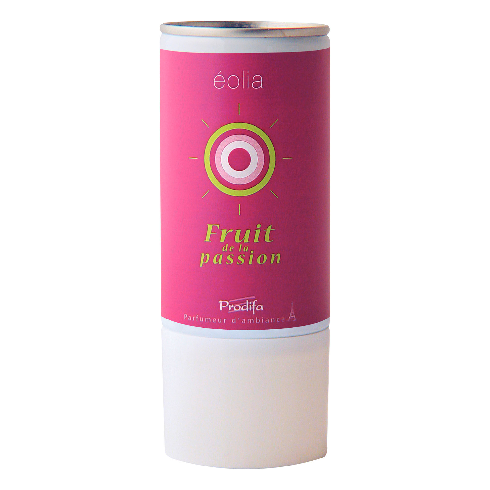 Prodifa Recharge Eolia parfum fruits de la passion pour diffuseur - Aérosol 400 ml Blanc