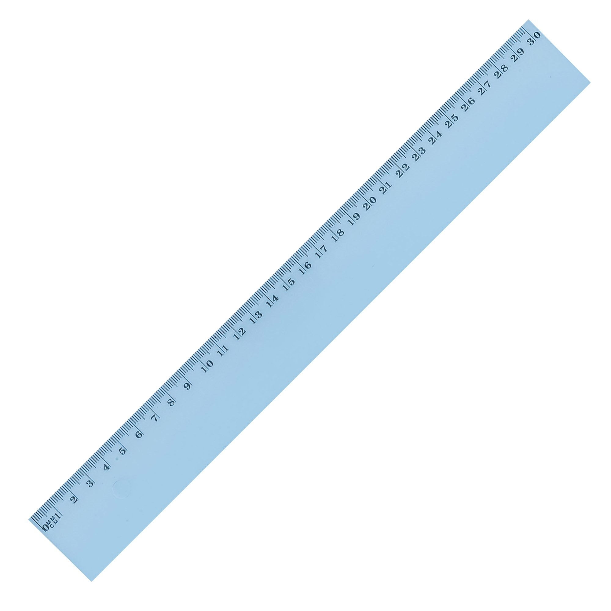 Règle plate plastique incassable 30 cm Wonday