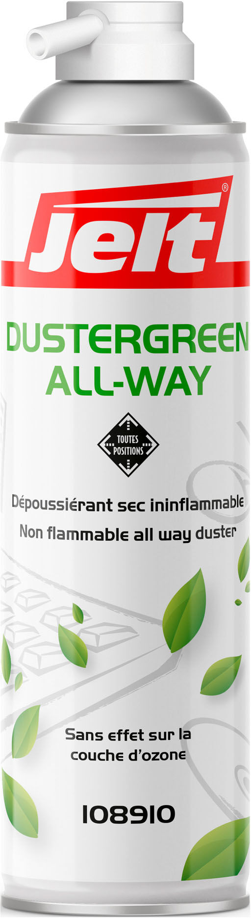 Aérosol dépoussiérant Dustergreen Jelt All - Way - 650 ml Azur