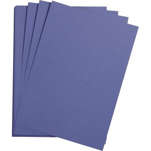 Clairefontaine Etival Color paquet 24F 50x65cm 160g - Bleu outremer Blanc - Publicité