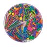 Kit de fixations colorées - 6 articles assortis Anthracite
