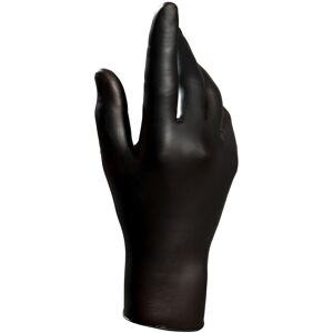 Mapa Gants jetables de protection chimique Mapa Solo 935, PVC/nitrile non poudré, noir - Boîte de 100 - Taille 6 Beige