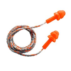 Uvex Bouchons d'oreilles réutilisables Uvex Whisper, avec cordon - 23 dB - Boîte de 50 paires 10