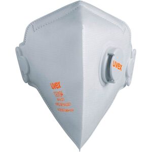 Uvex Masque pliable jetable Uvex Silv-Air C 3210 FFP2, avec soupape - Lot de 15