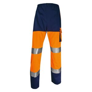 Deltaplus Pantalon de travail haute visibilité orange fluo - XXL