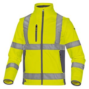 Deltaplus Veste Softshell Moonlight2 haute visibilité, jaune fluo