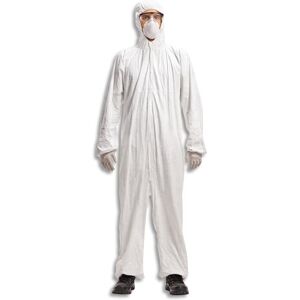 Colis de 80 combinaisons complètes à usage unique PP + viscose 50g blanches. Taille XL