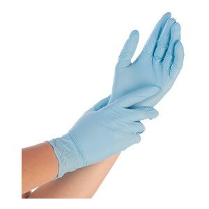 Unique Gant nitrile CONTROL, M, poudré, blanc - Lot de 2