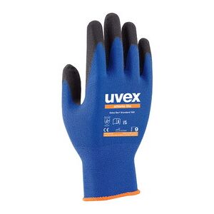 Uvex Gants de travail athletic lite, bleu/anthracite, T. 12 - Lot de 4