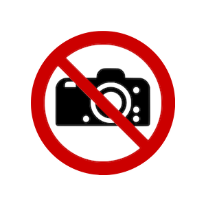 Pictogramme D'interdiction Iso En 7010 - Interdiction De Photographier - P029  - PVC - 200 - Publicité