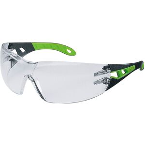 Lunettes de protection Uvex Pheos - Noir/vert Aluminium