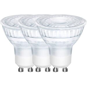 Réflecteurs LED - GU10 - 4,7 W - Lot de 3