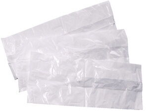 Sac hygiénique en HDPE, non imprimé, blanc - Lot de 27