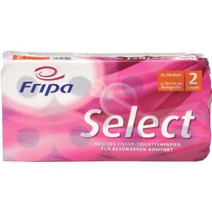 Fripa Papier toilette Select, 2 couches, extra blanc - Lot de 3