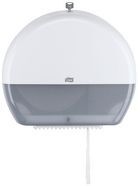 Tork Distributeur papier toilette rouleau Maxi-Jumbo Tork T1 plastique blanc Tork Distributeur papier toilette rouleau Maxi-Jumbo Tork T1 plastique blanc