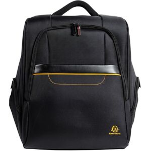 Exacompta Sac a dos ordinateur Exactive (15 pouces) - Noir Jaune