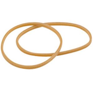 Wonday Bracelets caoutchouc, 200 mm, sac kilo, nature - Lot de 2