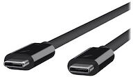 Belkin Thunderbolt 3 - câble Thunderbolt - USB-C pour USB-C - 2 m Belkin Thunderbolt 3 - câble Thunderbolt - USB-C pour USB-C - 2 m