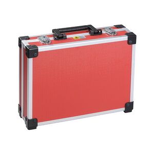 Allit Mallette d'aluminium 'AluPlus Basic', taille L, rouge Bleu