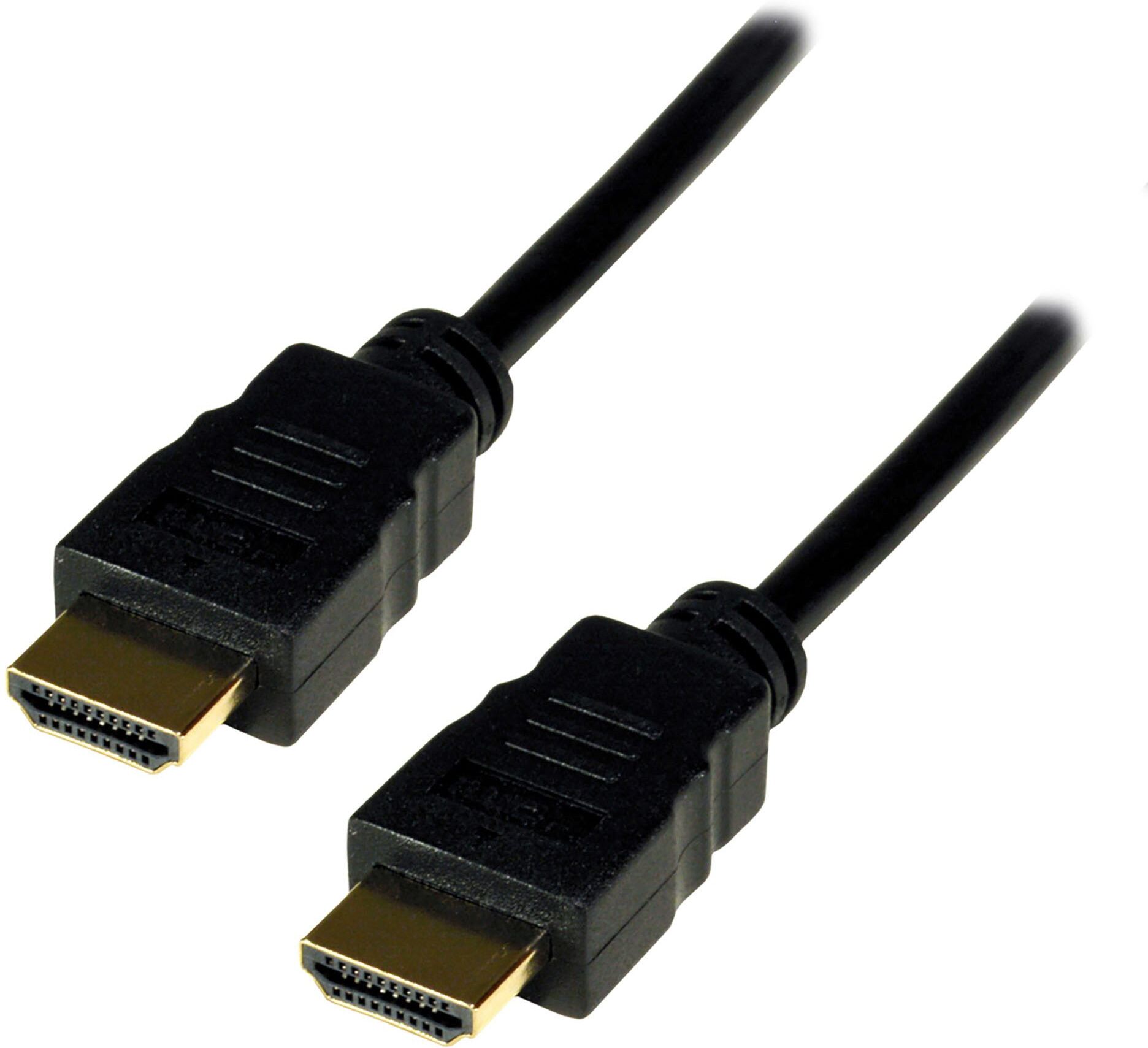 Mcl samar MCL câble HDMI HDMI type A (standard) - 5 m noir Blanc