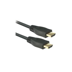 Câble HDMI Mâle/Mâle 4K/3D 1,8m Noir 590459 - Lot de 8