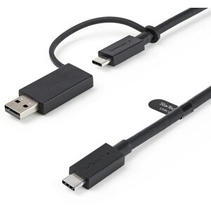 StarTech.com USBCCADP câble USB 1 m USB 3.2 Gen 2 (3.1 Gen 2) USB C Noir