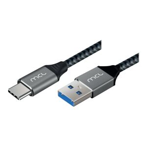 Mcl samar MCL MC1D99A003C0532 câble USB 2 m USB 3.2 Gen 1 (3.1 Gen 1) USB C USB A Noir, Gris Blanc