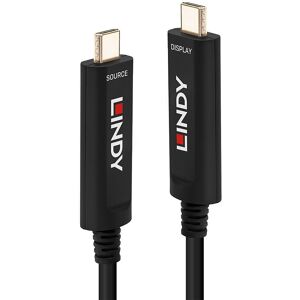 Lindy 38505 câble USB 30 m USB C Noir