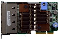 IBM ThinkSystem - adaptateur réseau - LAN-on-motherboard (LOM) - 10Gb Ethernet x 4