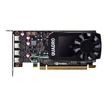 Nvidia Quadro P1000 DVI - carte graphique - Quadro P1000 - 4 Go