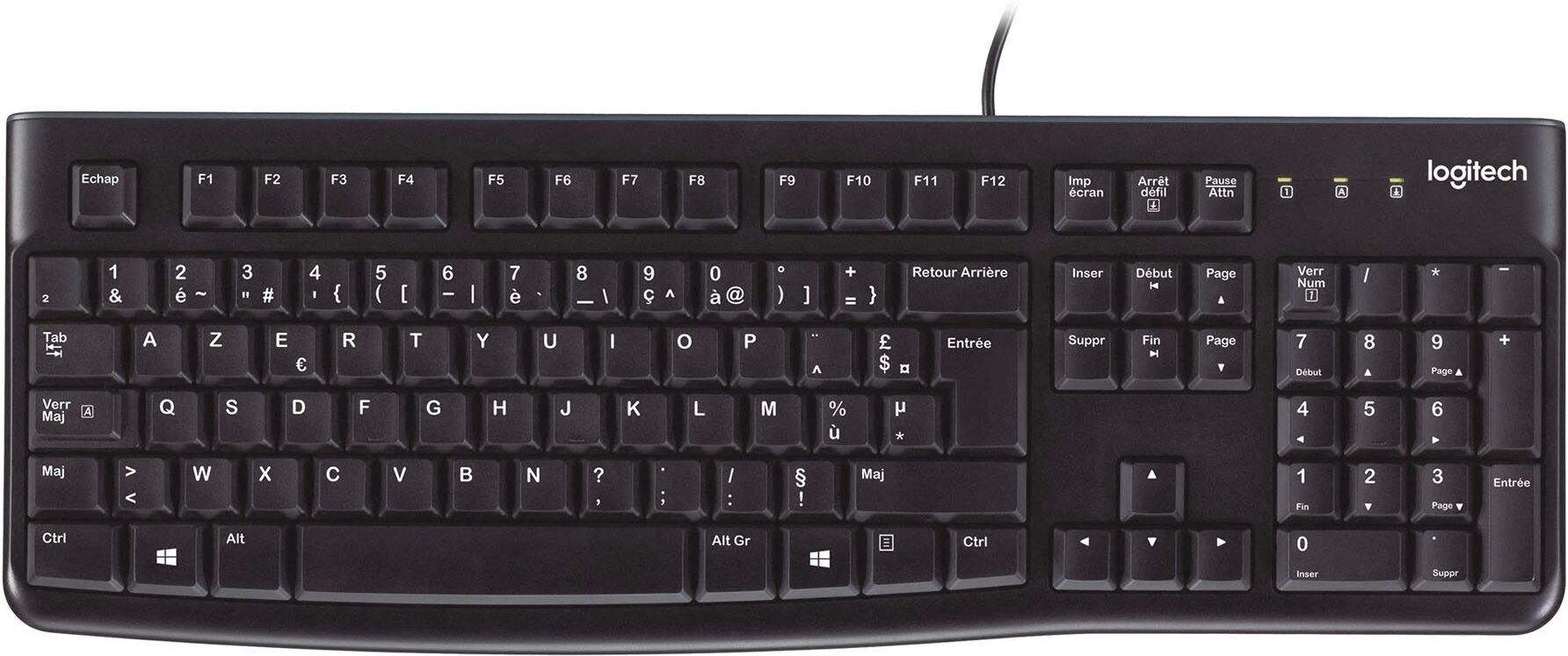 Clavier filaire Logitech K120 for business - AZERTY