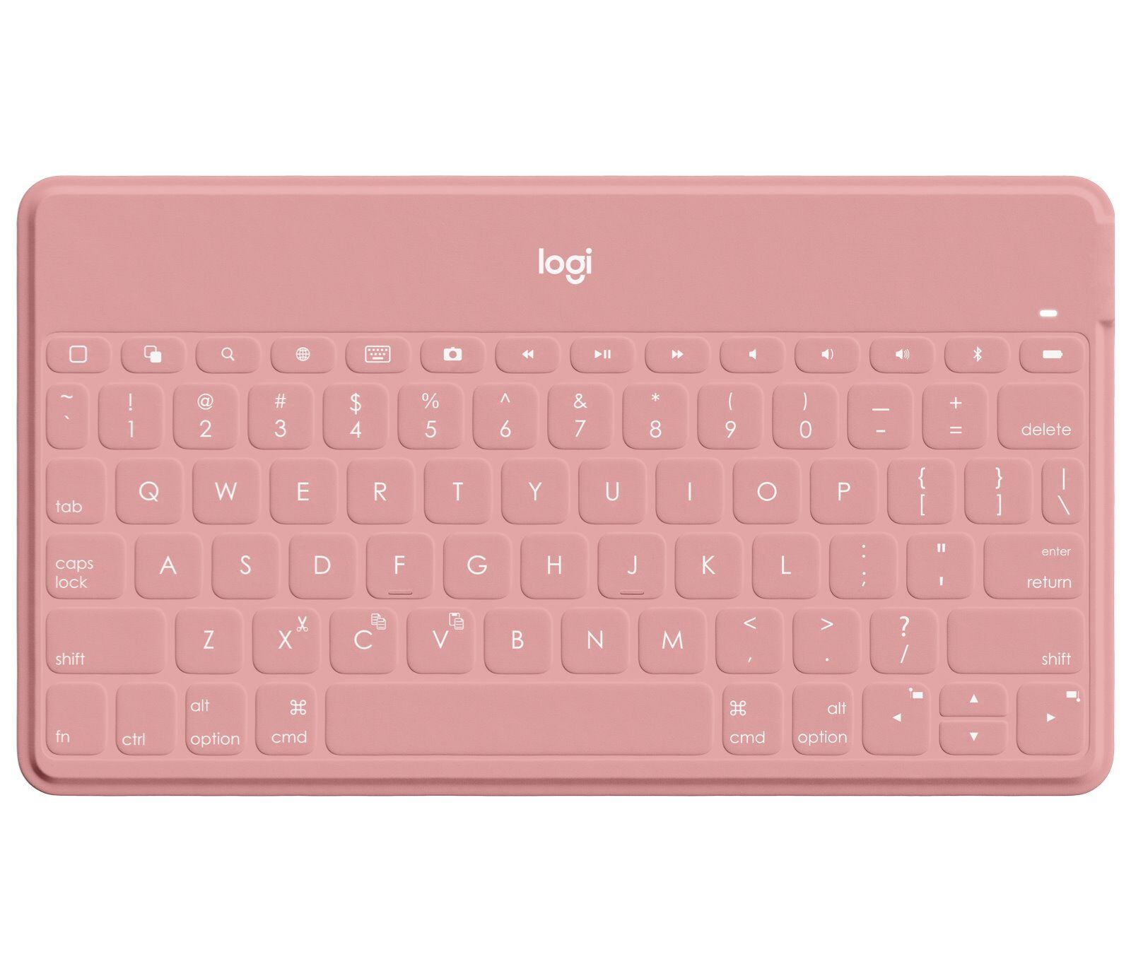 Logitech Keys-To-Go Rose Bluetooth Français Rose